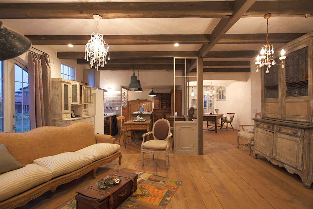 経年変化する家