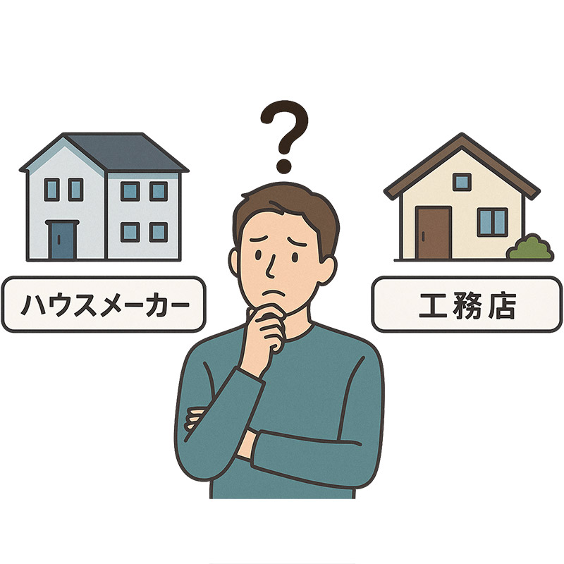 工務店とハウスメーカー